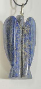 1 pendant - Blue Lapis Lazuli gemtAngel Pendant | Gemstone Angel Charm Spiritual Jewelry PM224C