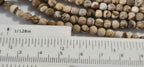 1 Full strand - 4-5 mm size Earthy coffee tone picture Jasper round shape gemstone beads 15 inches - GM412K