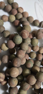 1 strand 35-36 jasper gemstone beads - 10 mm size Earthy rustic brown green tone Jasper round shape gemstone beads - GM413M