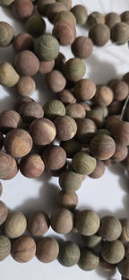 1 strand 35-36 jasper gemstone beads - 10 mm size Earthy rustic brown green tone Jasper round shape gemstone beads - GM413M
