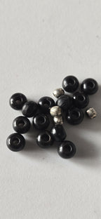 Ethnic copper color and silver color elephant disc beads necklace making supplies - MG0020K