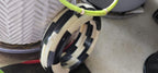 Vintage heavy solid Recycled cattle Bone Bangle cream brown color – Handmade Nepal Jewelry, Natural Rustic bangles- MG021J