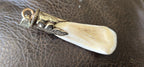Ethnic Tibetan design buffalo tooth pendant nepal pendants - Nepalbeadshop - PB053H