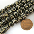 10 bone beads - Ethnic nepalese bone beads - BD808C