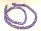 Neon Pink color Puka shell chip beads FULL strand 15 inches -NB098G