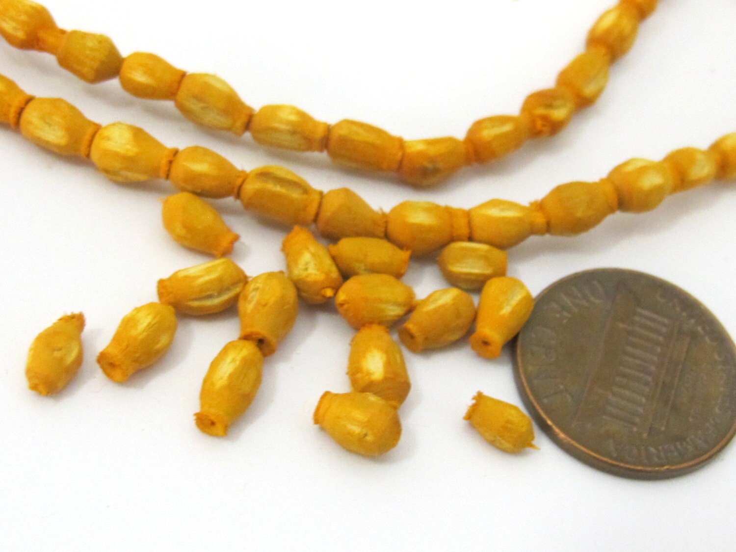 80 beads strand - Tibetan small size carved wooden spacer beads Full strand - ML052