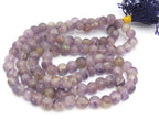 108 amethyst beads - Amethyst gemstone beads 6 -7 mm mala making supplies from Nepal - ML055