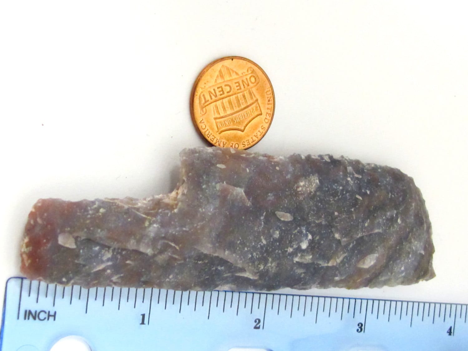 1 piece - Large size 4 inches hand carved agate knife shape gemstone - SP051C