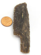 1 piece - Large hand carved agate knife shape gemstone - SP051D