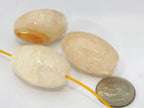 2 Beads - Faceted Large size white agate quartz cylinder gemstone pendant bead - GM398